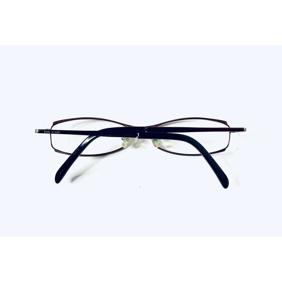Kate Spade Rectangular Rose Gold Frame Glasses main image 9